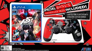 Persona 5 oferecerá skin para o comando da PS4