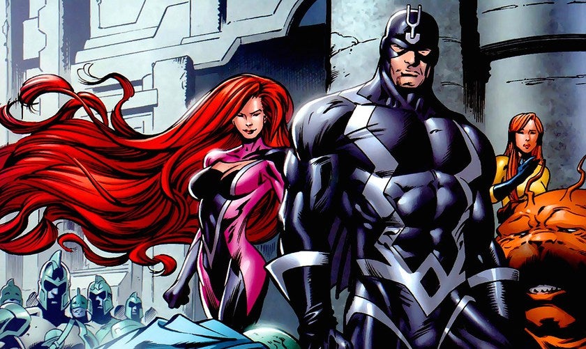Primeira arte da série Inumanos da Marvel | Eurogamer.pt