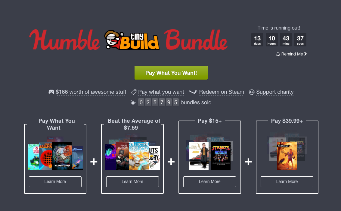 TinyBuild Games es la protagonista del último Humble Bundle | Eurogamer.es