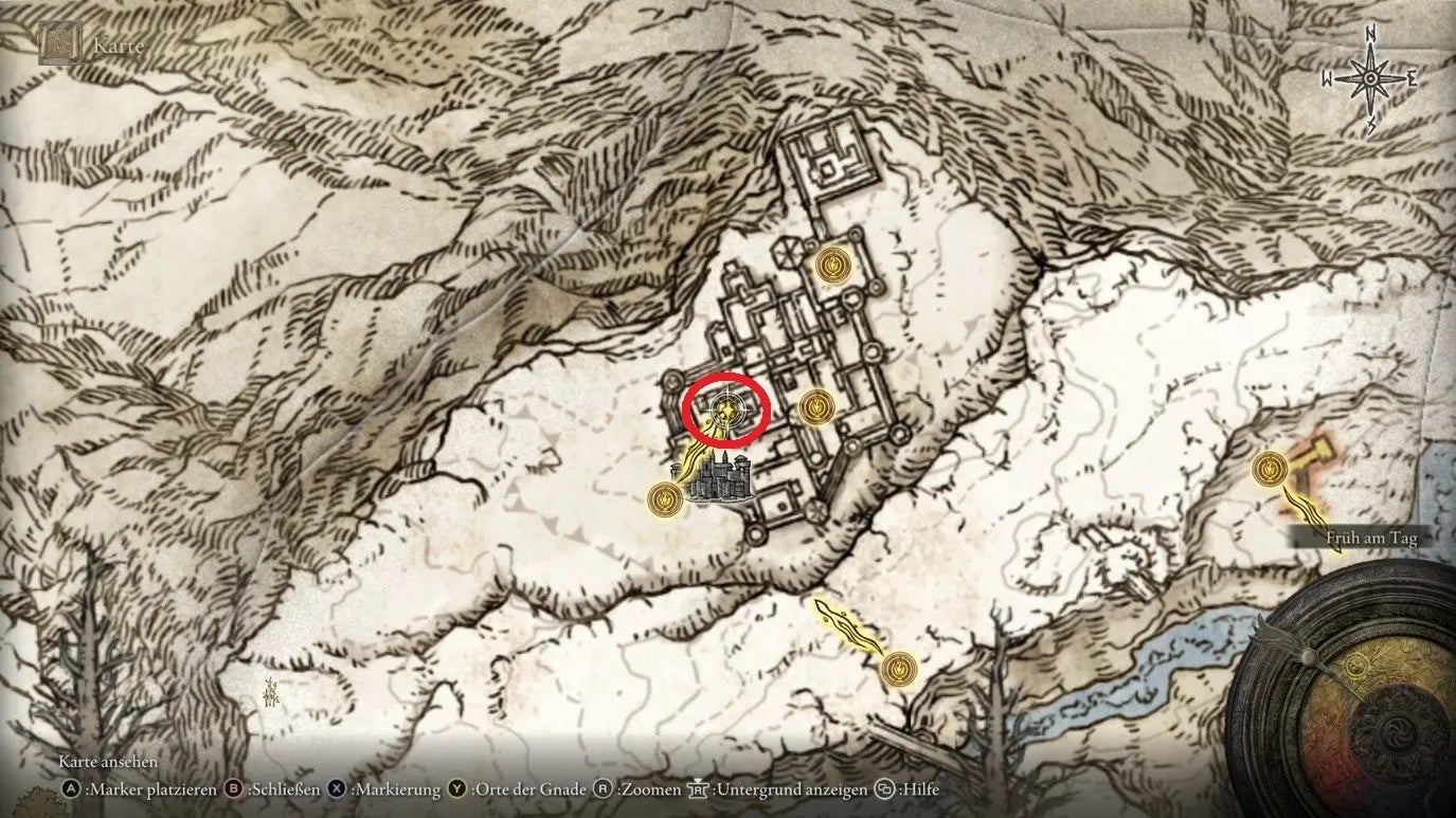 Location of the painting &ldquo;Sorcerer&rdquo;.