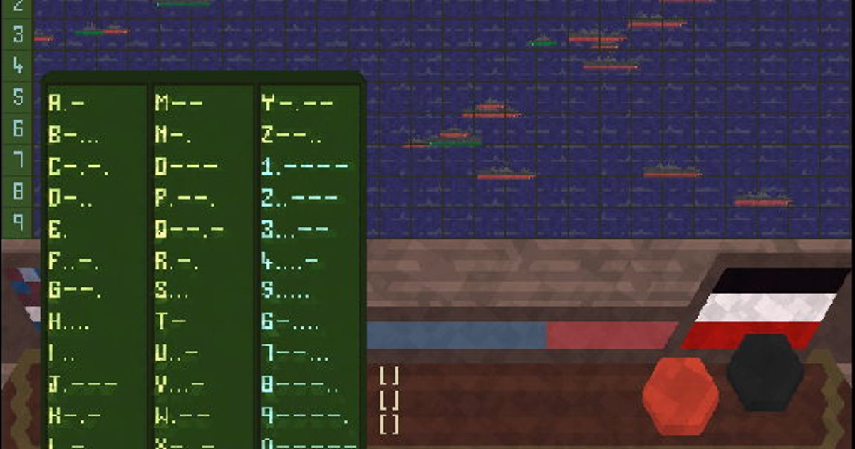 Morse Code Game Layout Morse is a strategy game that uses real Morse Code | Rock Paper Shotgun