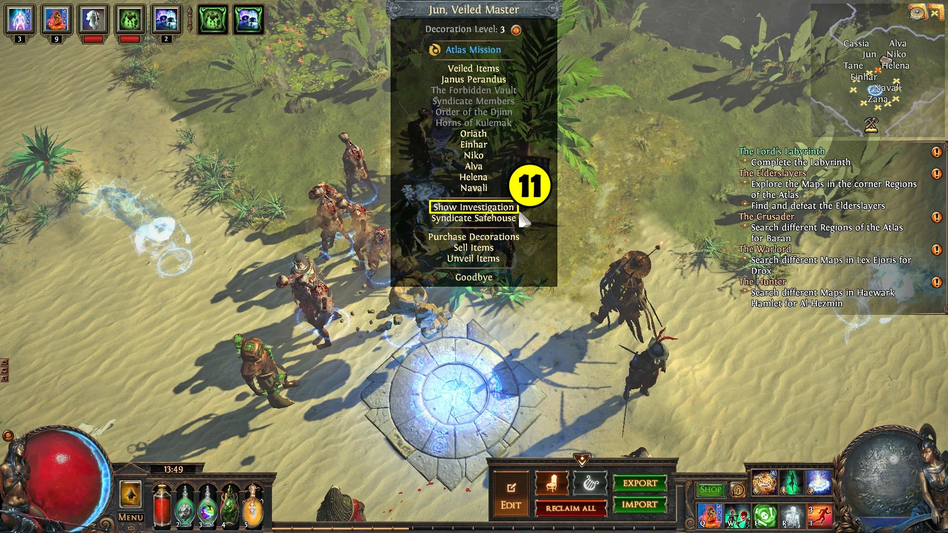 Path of Exile - Immortal Syndicate, Jun Ortoi | Eurogamer.pl