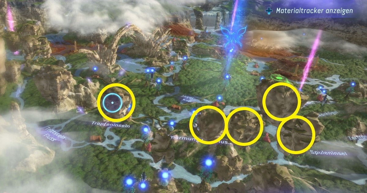 Avatar Frontiers of Pandora: Quetschmoos finden, Himmelsfelsenmoos fr  Neytu (Lerngelegenheit) | Eurogamer.de