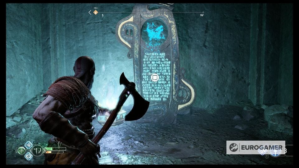 God of War - Inside the Mountain puzzle, Ascend the Mountain and ...