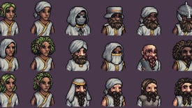 Character portraits in Dwarf Fortress
