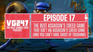 VG247 Best Games Ever Podcast promo image for episode 17.