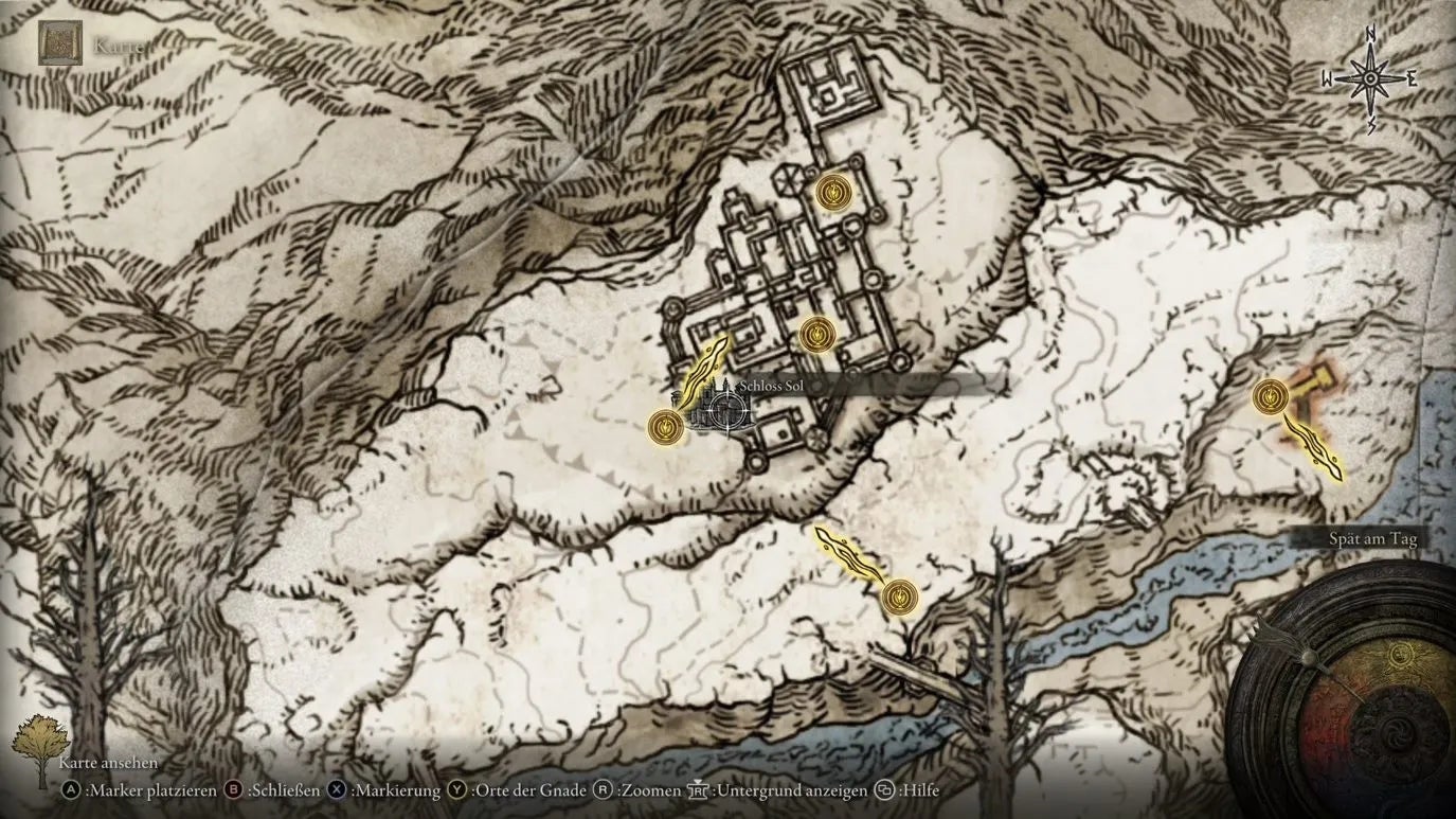 Here&rsquo;s where you find the entrance to the castle.