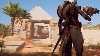 18 minut vedlejší mise Assassins Creed Origins u pyramid