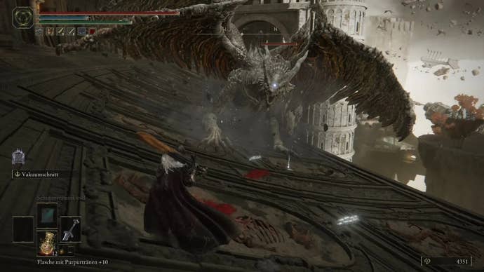 The first Azula Dragon is appearing in front of us.