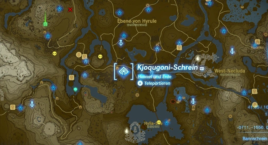 Zelda Tears of the Kingdom: Kjoqugoni-Schrein abschließen, Himmel und