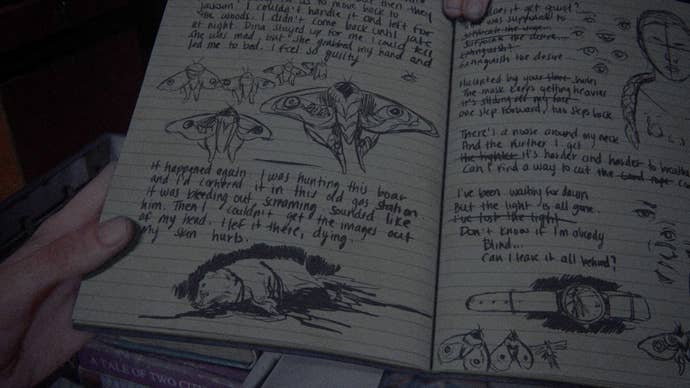 Ellie’s journal entry about the boar in The Last of Us Part 2