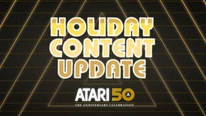 Logo for Atari 50's Holiday Content Update.