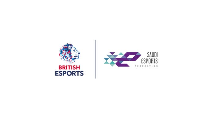 British eSports and Saudi eSports Federation logos