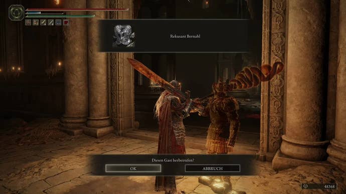 You can summon Bernahl for the next fight.