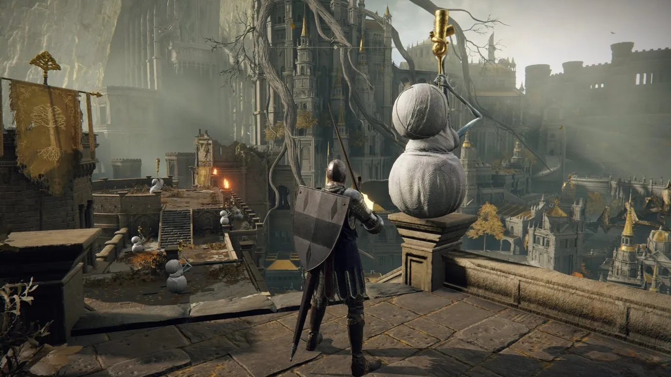 An impressive view over the capital.