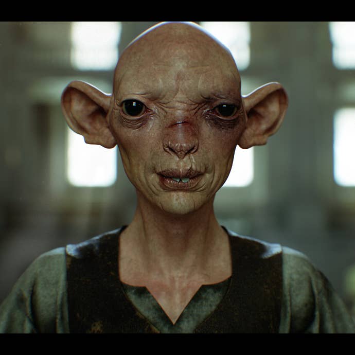 A fantasy monster character with big ears, created by Eduardo Porceli