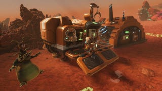 A screenshot of THQ Nordic's alien property management sim Space for Sale