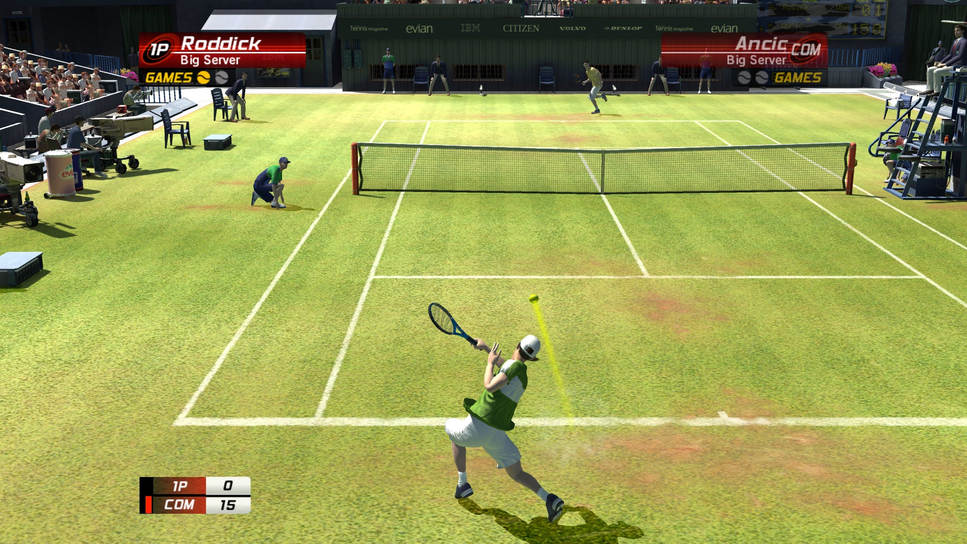 Virtual tennis store