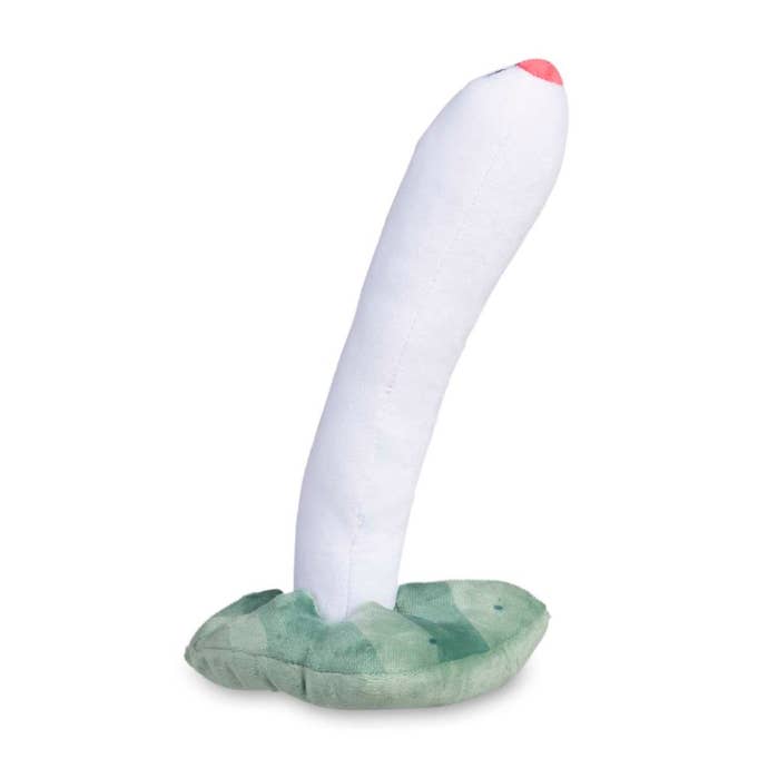 A plush toy of the Pokémon Wiglett.