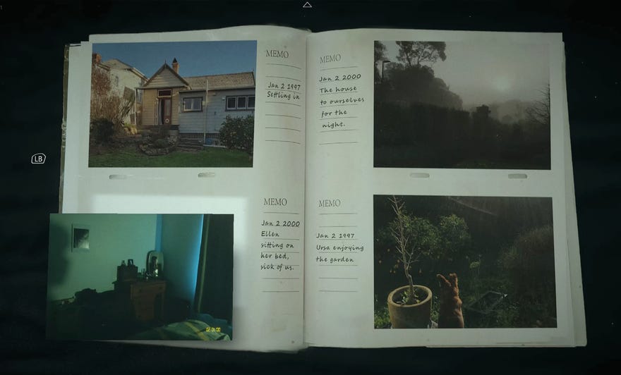 A haunted photo album in Corporeal