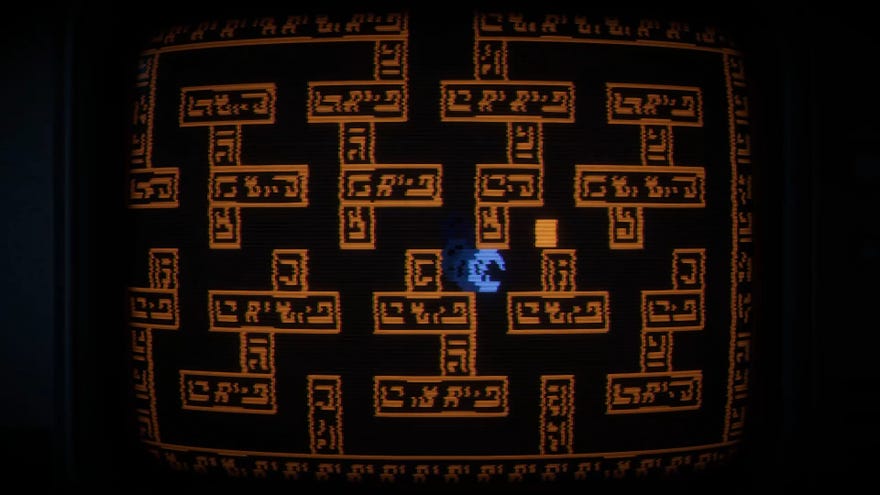 An 8-bit 2D labyrinth in horror game Tormenture