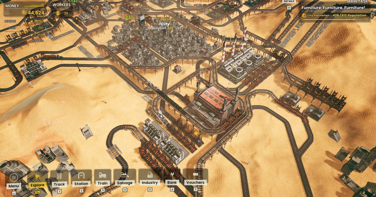 Cool train strategy game Railgrade gets a free campaign about escaping a rival corporations planet Cool train strategy game Railgrade gets a free campaign about escaping a rival corporations planet