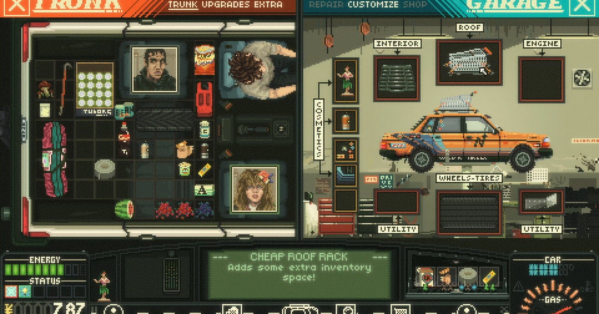 生命的RPG继续驾驶现在具有GamePad支持和垃圾场