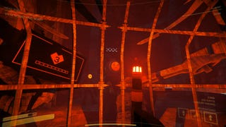 Content Warning screenshot showing players bathed in a red light.