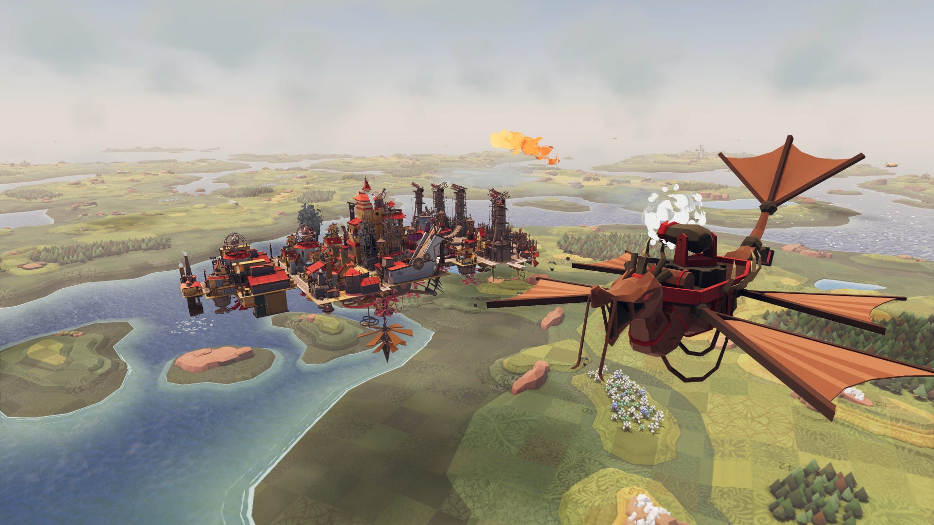 Flying city-builder Airborne Empire hits early access today with a new military element Flying city-builder Airborne Empire hits early access today with a new military element