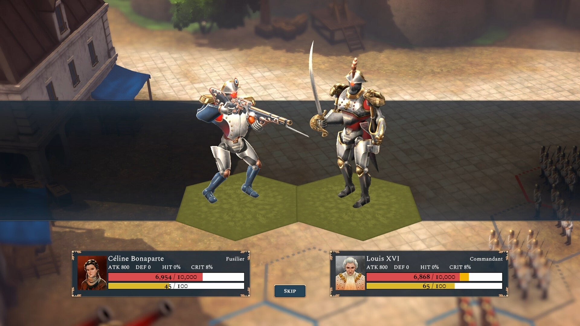 Turn-based strategy game Bonaparte wants to redo the French Revolution, but this time with mechs