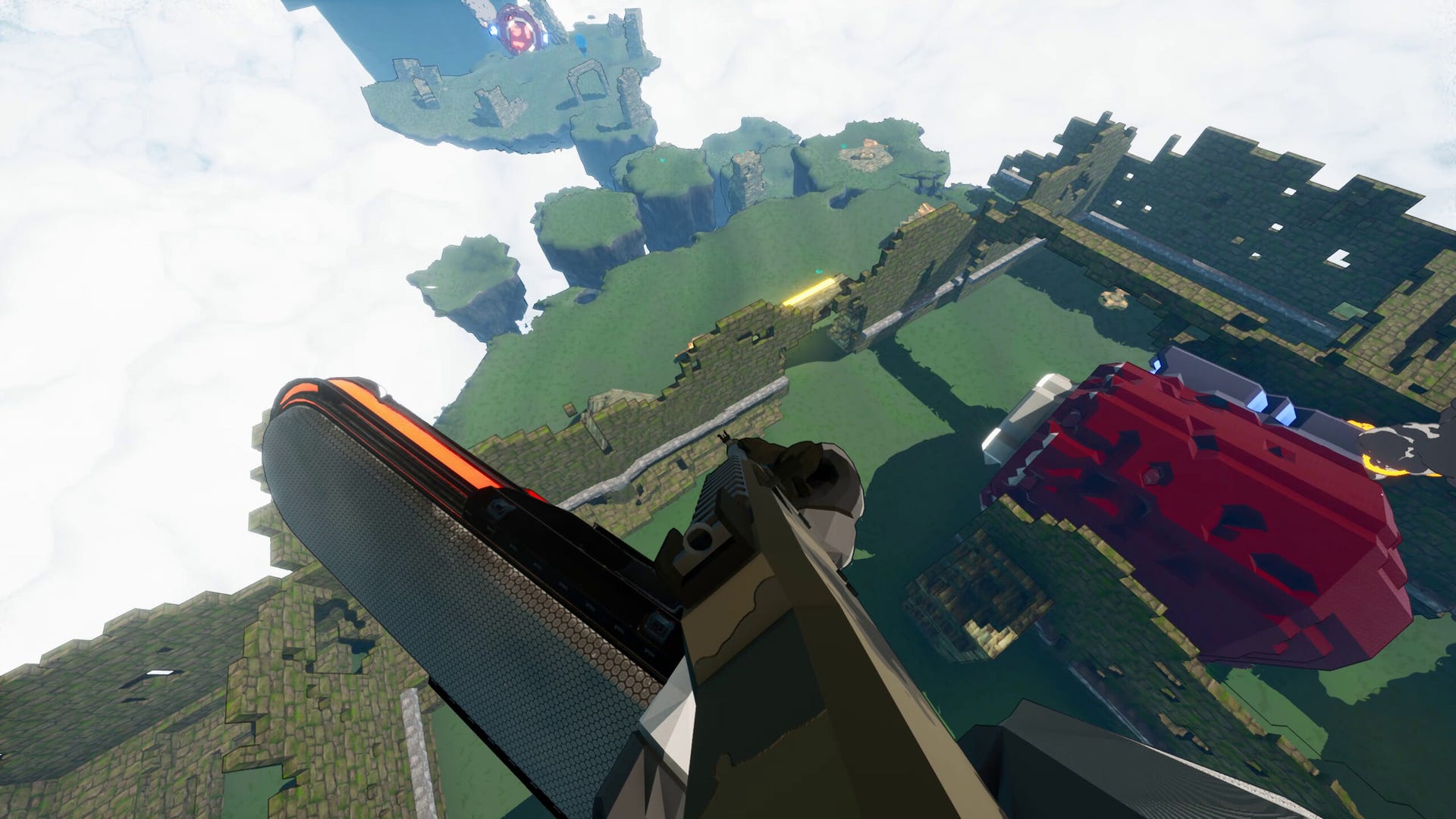 Fps Floating Echo Point Nova is an open world FPS with hoverboards, floating islands ...