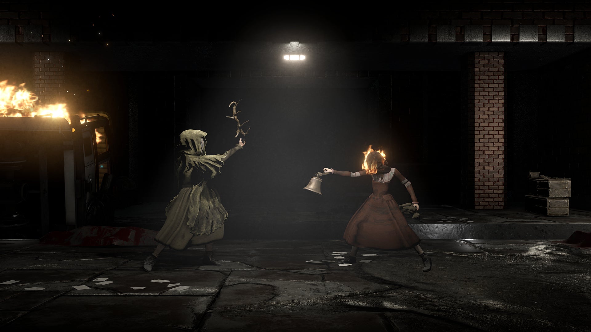 Two witches fighting in Withering Rooms - 3