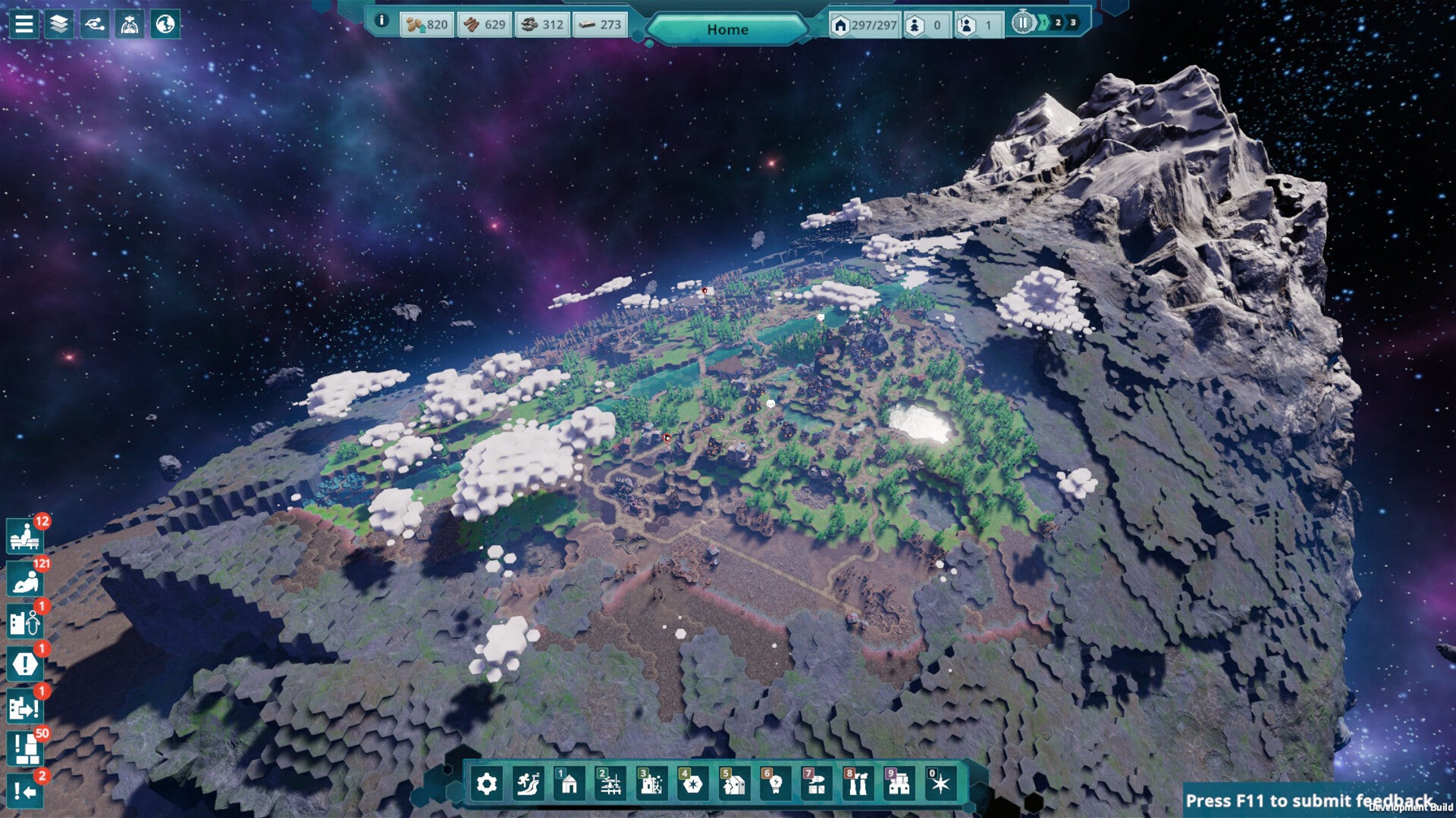 Space whale city builder Beyond These Stars now lets you visit planets, but not in a colonial way