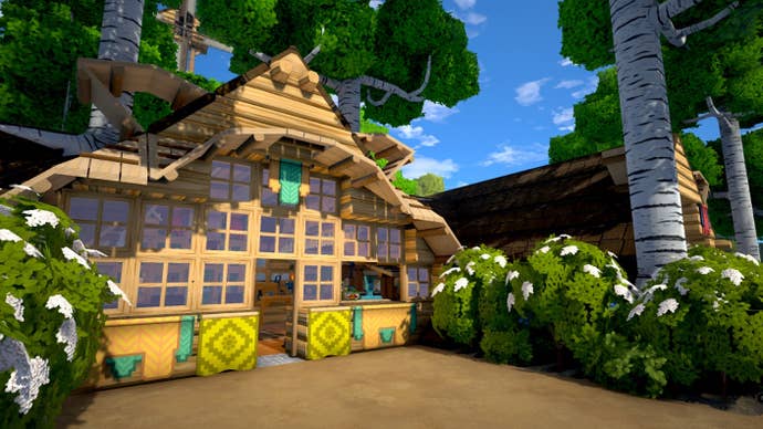 A pretty house in a woodland