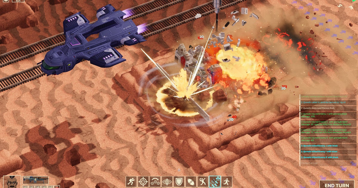 Lead or destroy the revolution in Mars Tactics, an XCOM-like strategy game from Hooded Horse featuring throwable ammo and UBI Lead or destroy the revolution in Mars Tactics, an XCOM-like strategy game from Hooded Horse featuring throwable ammo and UBI