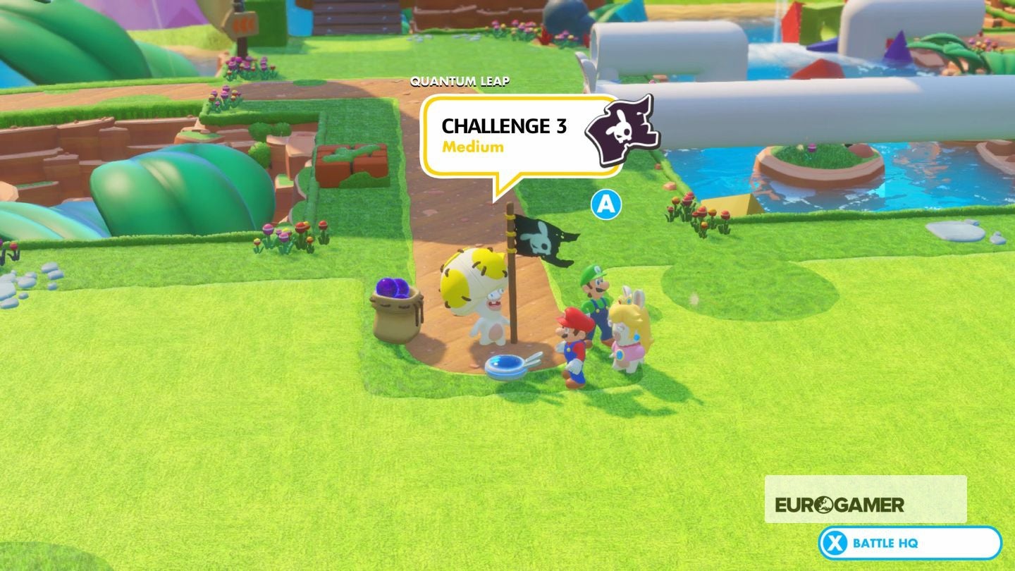 Mario Rabbids Challenge 13 Quantum Leap solution