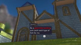 A talking house with two wings being a bit of a dom in Building Relationships