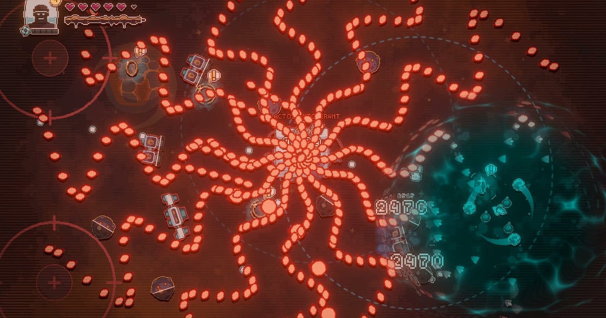 In bullet hell mining game Astro Prospector the real enemy is sleep In bullet hell mining game Astro Prospector the real enemy is sleep