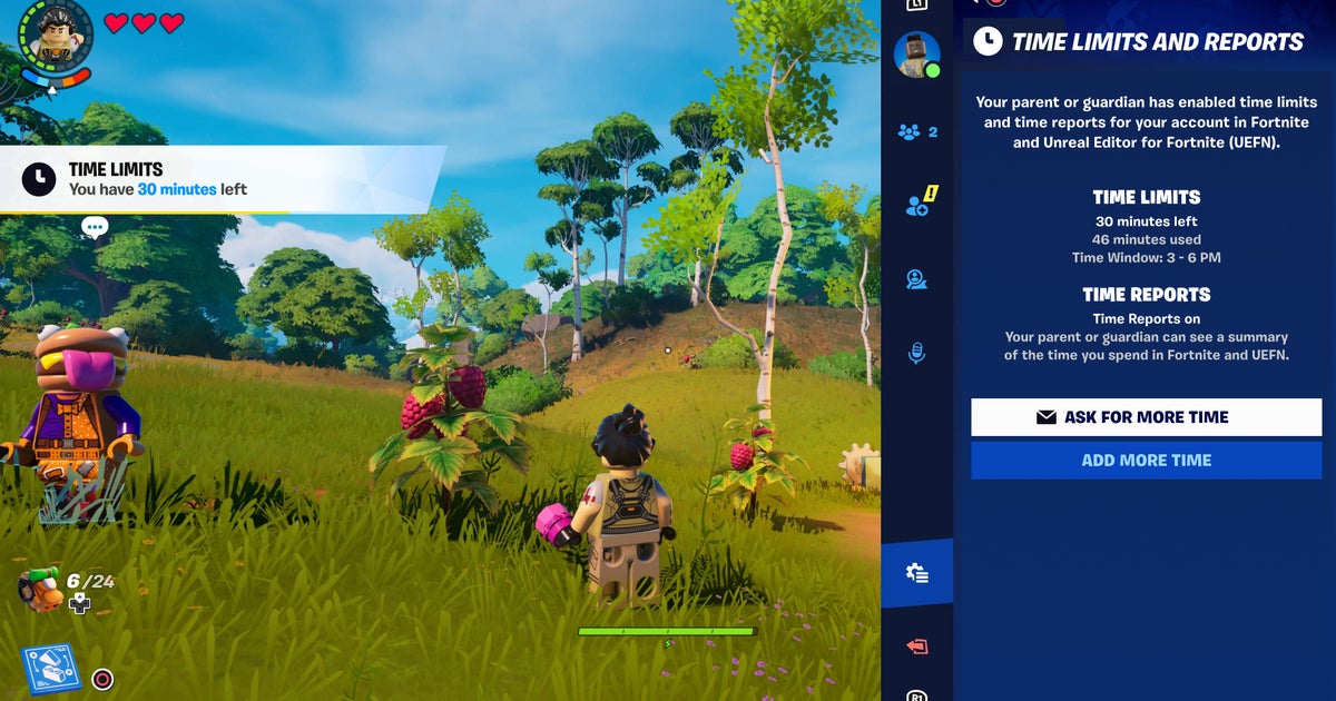 Fortnite parents can now set limits on child playtime Fortnite parents can now set limits on child playtime