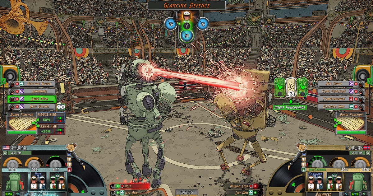 Electro Bop Boxing League is a swanky atompunk autobattler with a wonderful sense of fun Electro Bop Boxing League is a swanky atompunk autobattler with a wonderful sense of fun