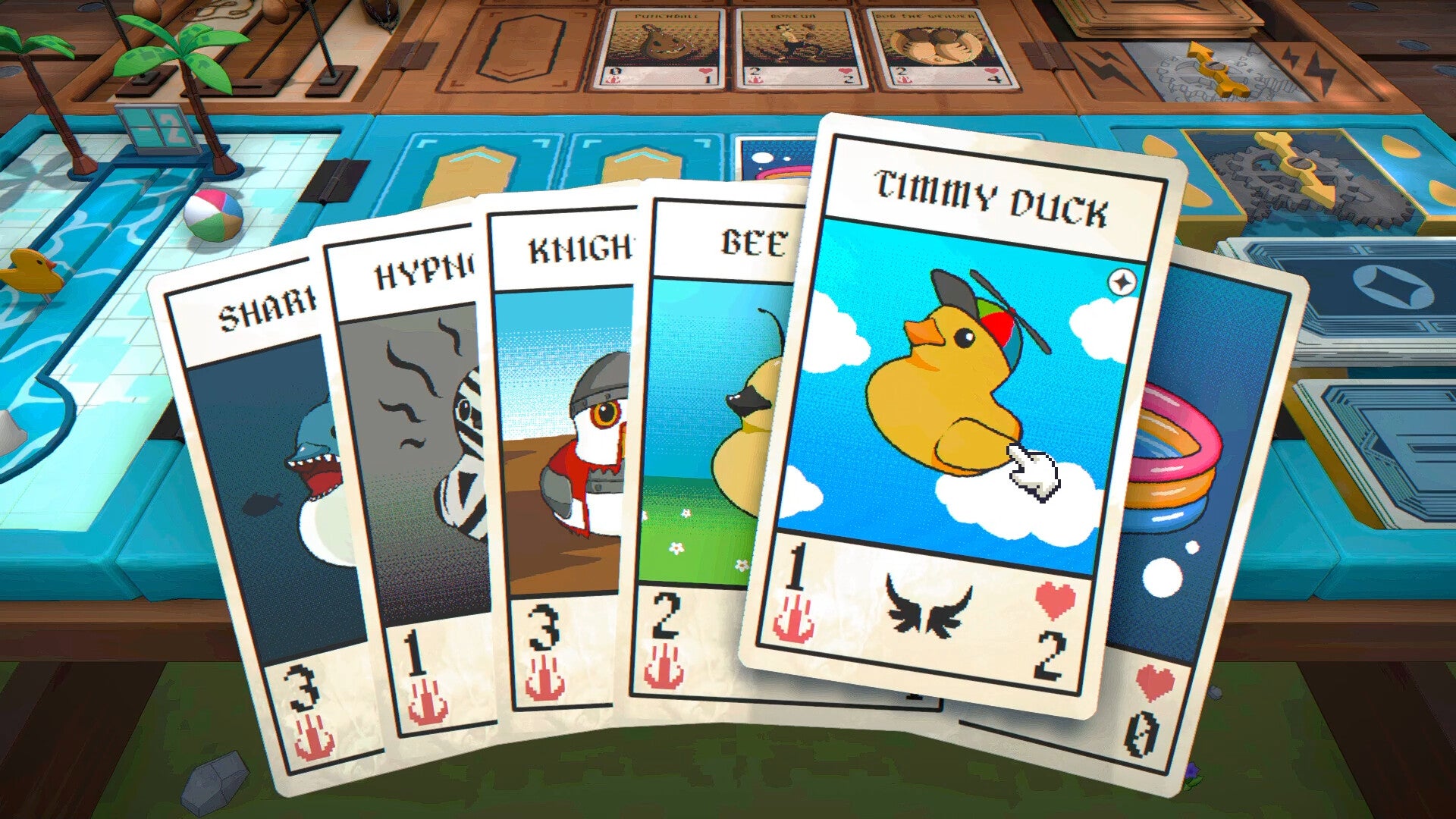 New card battler Placid Plastic Deck blends Pokémon with Inscryption using the dark magic of ducks