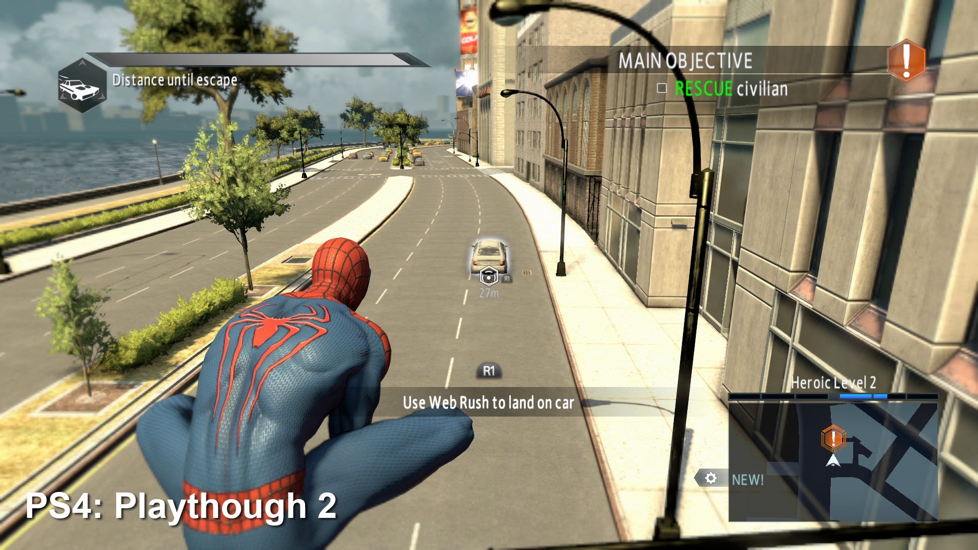 The amazing spider hot sale man 2 ps3