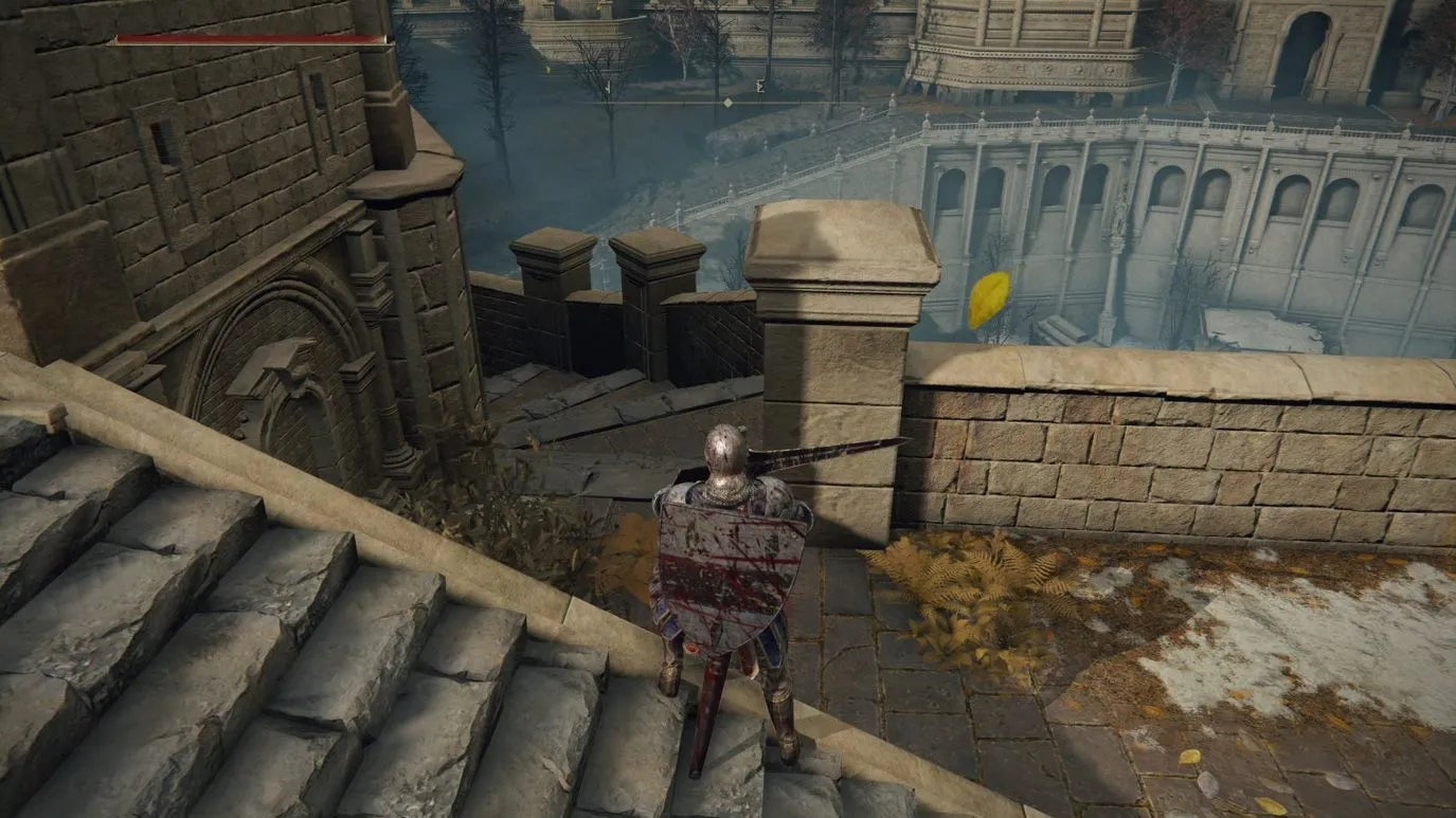 Use this way to skip the monster to the right.