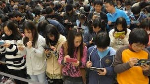 Japanese kids take portable gaming record