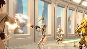 Star Wars Kinect - Off-screen video from MS Play Day