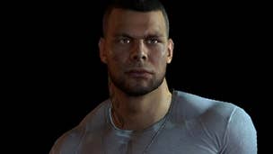 Mass Effect 3's James Vega slips out of his armour