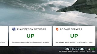 Battlefield 3 server status info page launched