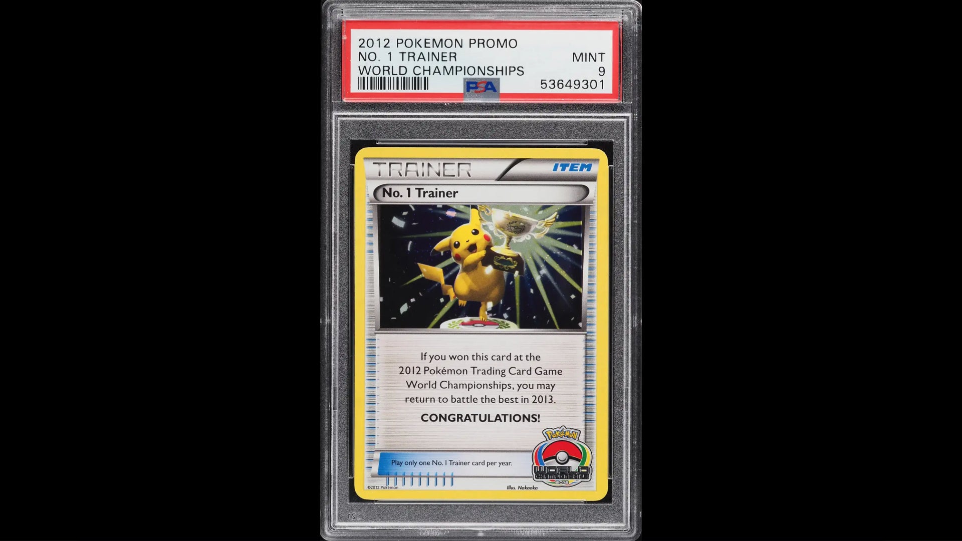 Rare Pokmon card No. 1 Trainer, one of three in existence, appears at auction alongside another Shadowless Charizard | Dicebreaker Rare Pokmon card No. 1 Trainer, one of three in existence, appears at auction alongside another Shadowless Charizard | Dicebreaker
