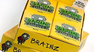 Plants vs Zombies trading cards on sale, all proceeds to charity