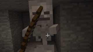 Minecraft snapshot includes deadly skeletons